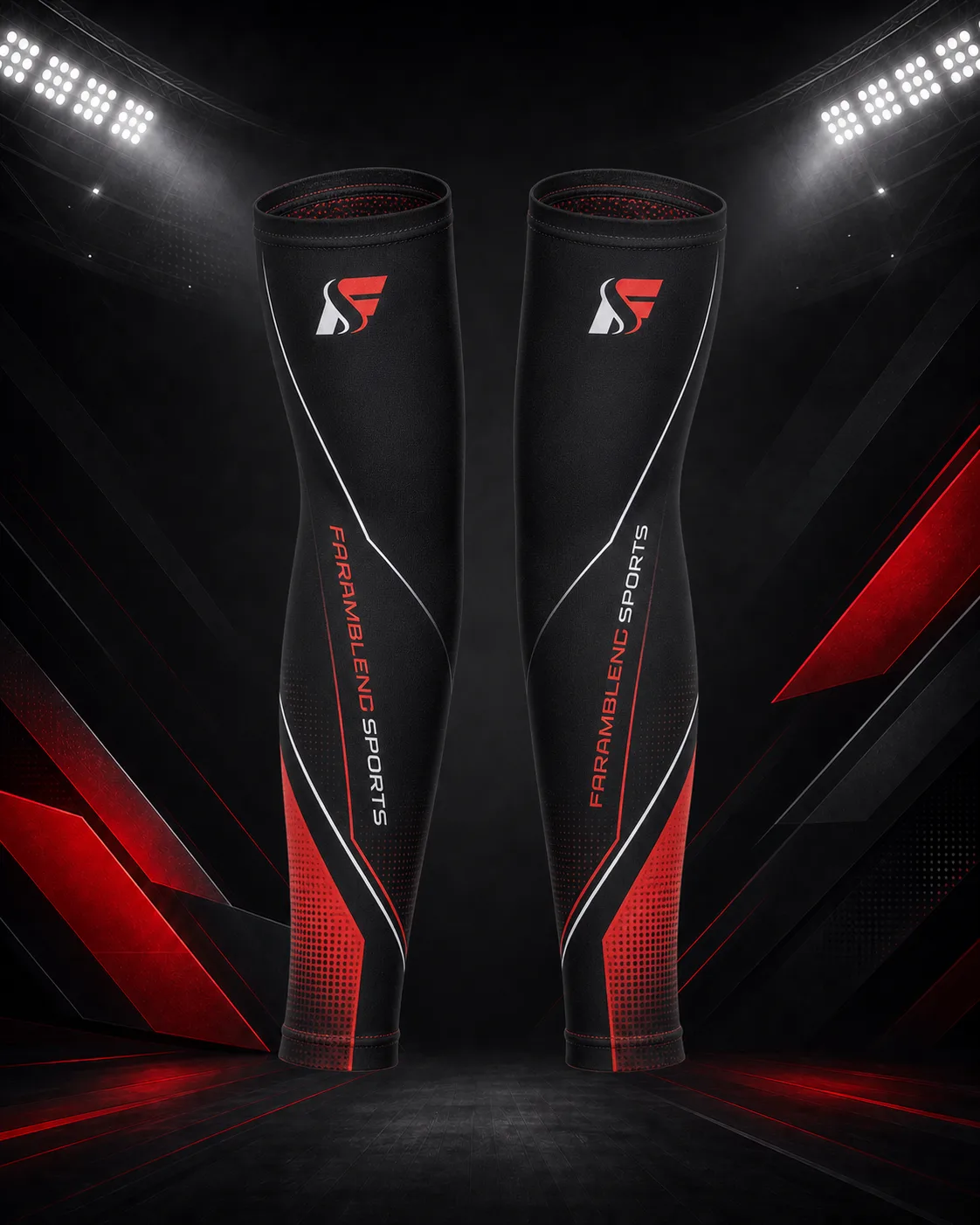 Double-Arm Compression Sleeve Set — Custom Baseball Compression Sleeve | Faramblend Sports International