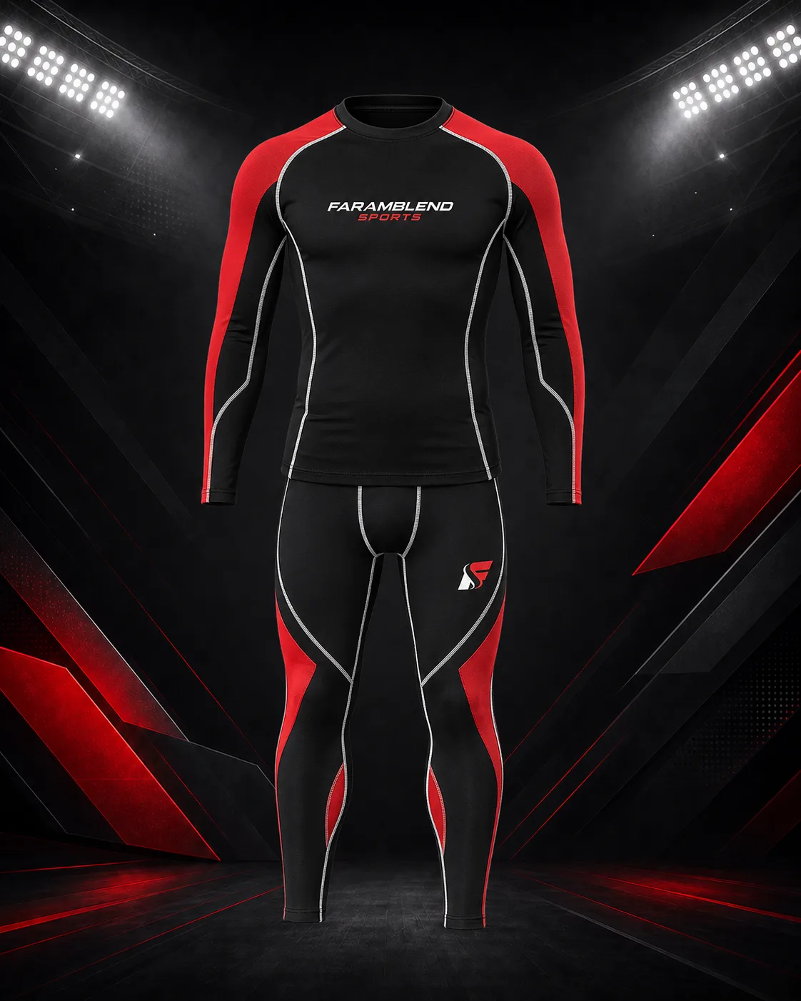 Youth Compression Base Layer Set — Custom Baseball Compression Wear | Faramblend Sports