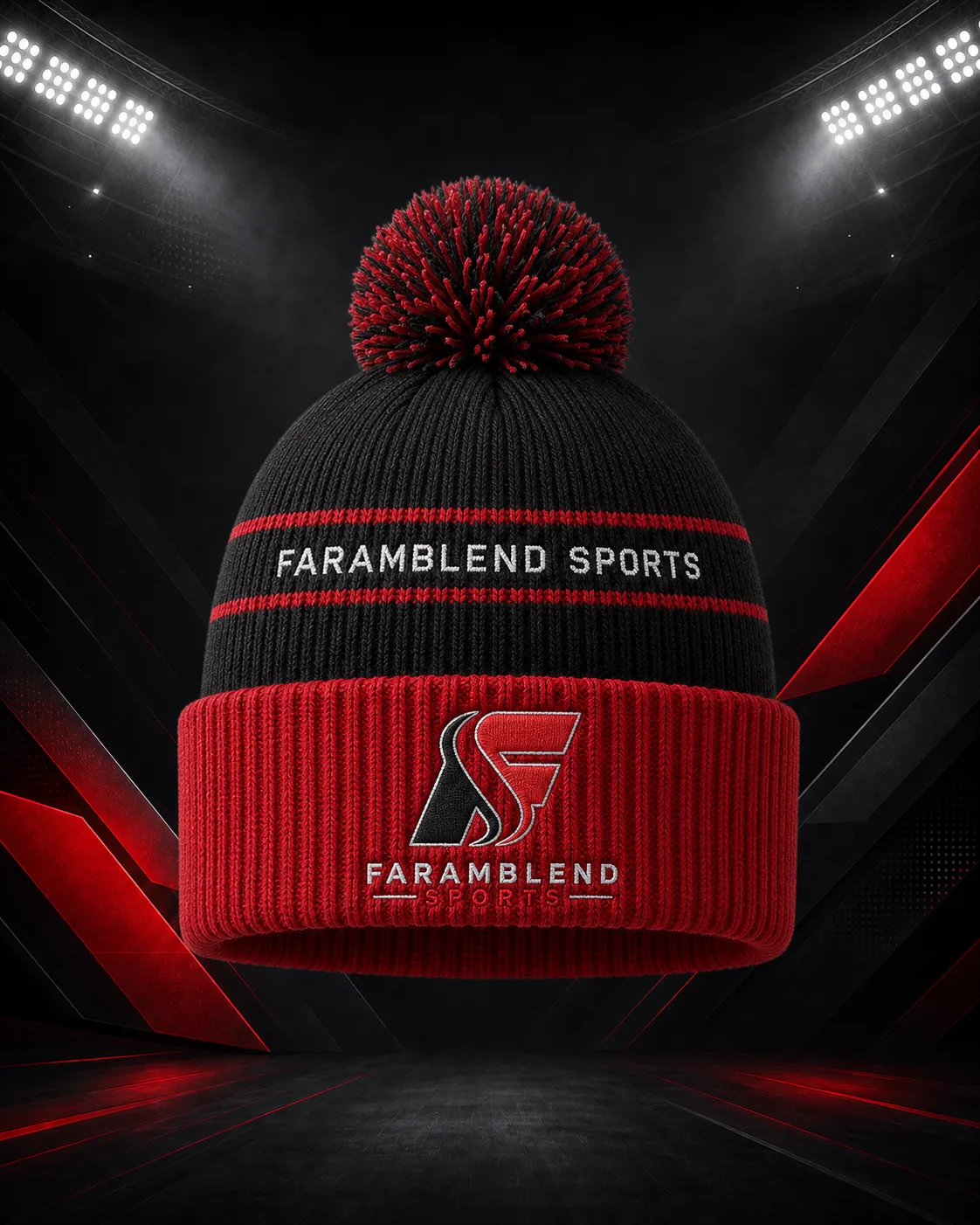 Pom Beanie — Custom Caps & Beanies | Faramblend Sports International