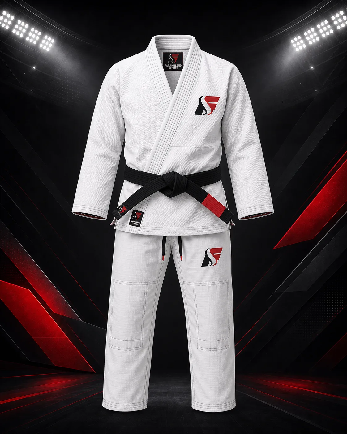 Pearl-Weave Competition Gi — Custom BJJ Gis & Kimonos | Faramblend Sports