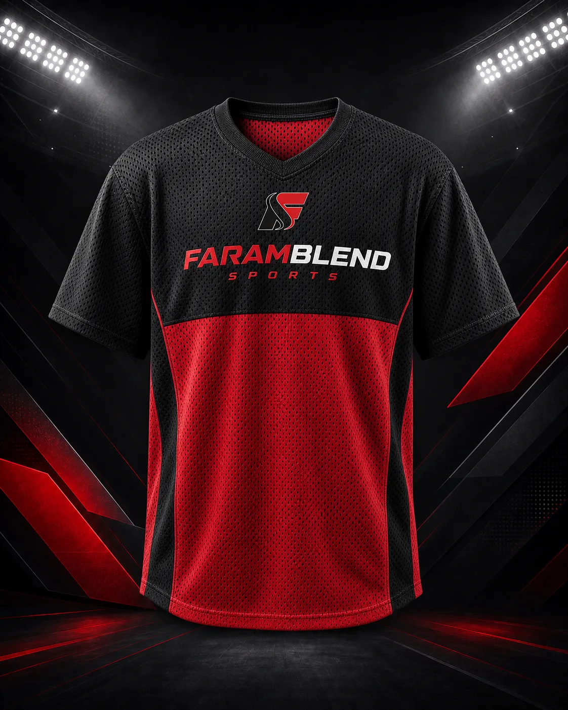 Two-Tone BP Mesh Jersey — Custom Batting Practice Jerseys | Faramblend Sports