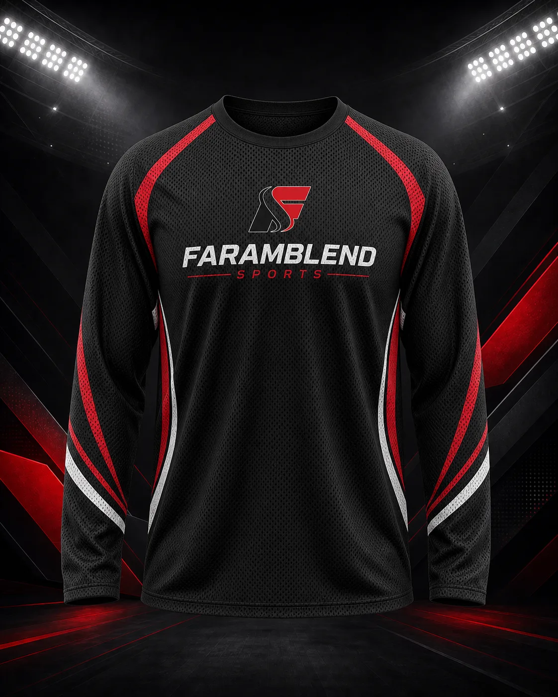 Long-Sleeve Batting Practice Jersey — Custom Batting Practice Jerseys | Faramblend Sports