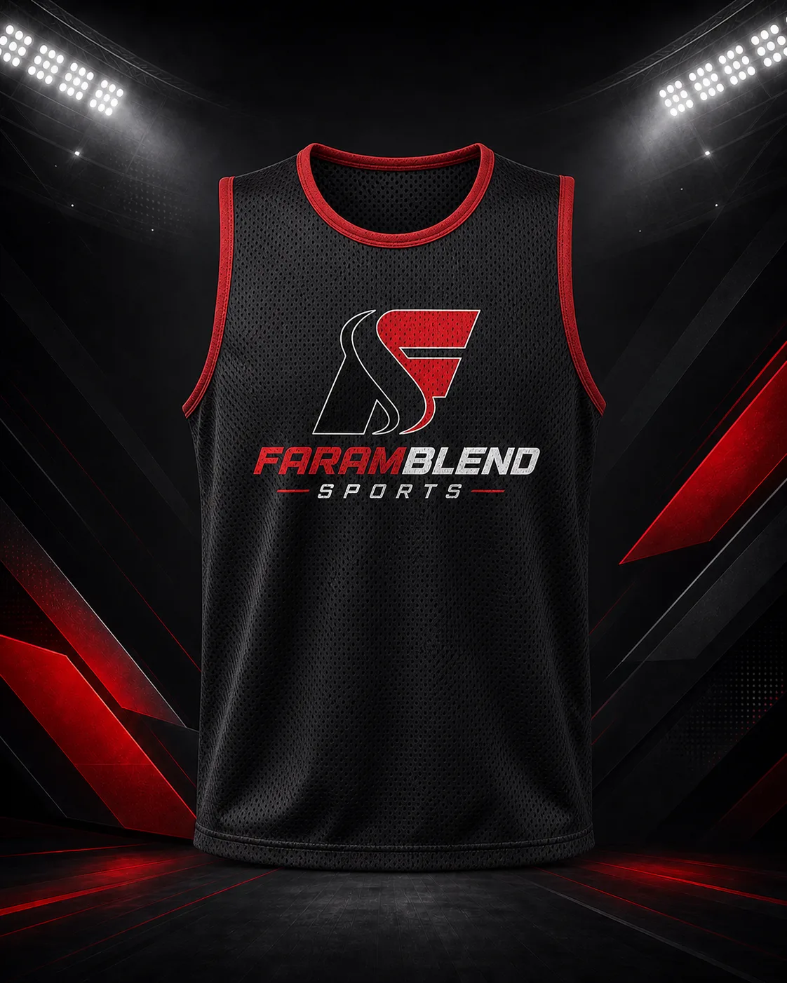 Sleeveless BP Mesh Top — Custom Batting Practice Jerseys | Faramblend Sports