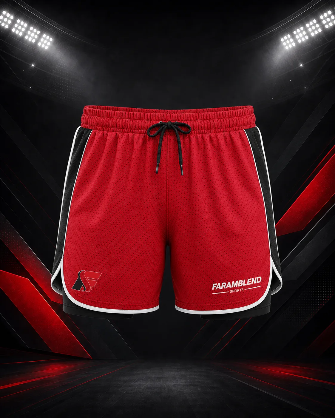 Mesh Baseball Training Shorts — Custom Baseball Shorts | Faramblend Sports