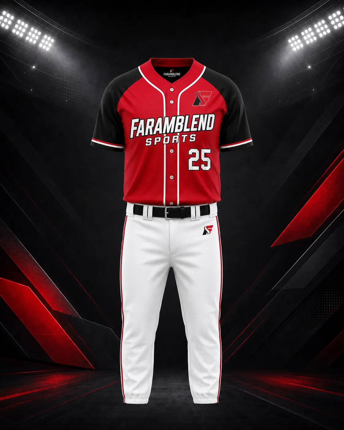 Youth Baseball Team Uniform Set — Custom Baseball Uniforms / Team Sets | Faramblend Sports