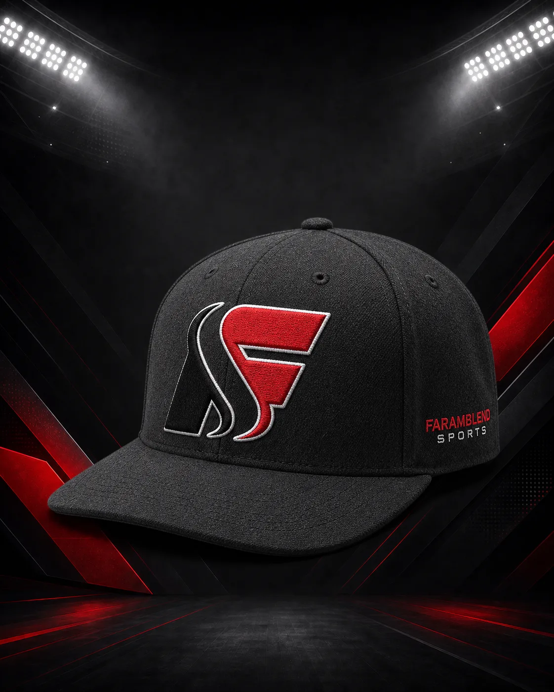 Fitted Wool-Blend Baseball Cap — Custom Baseball Caps | Faramblend Sports