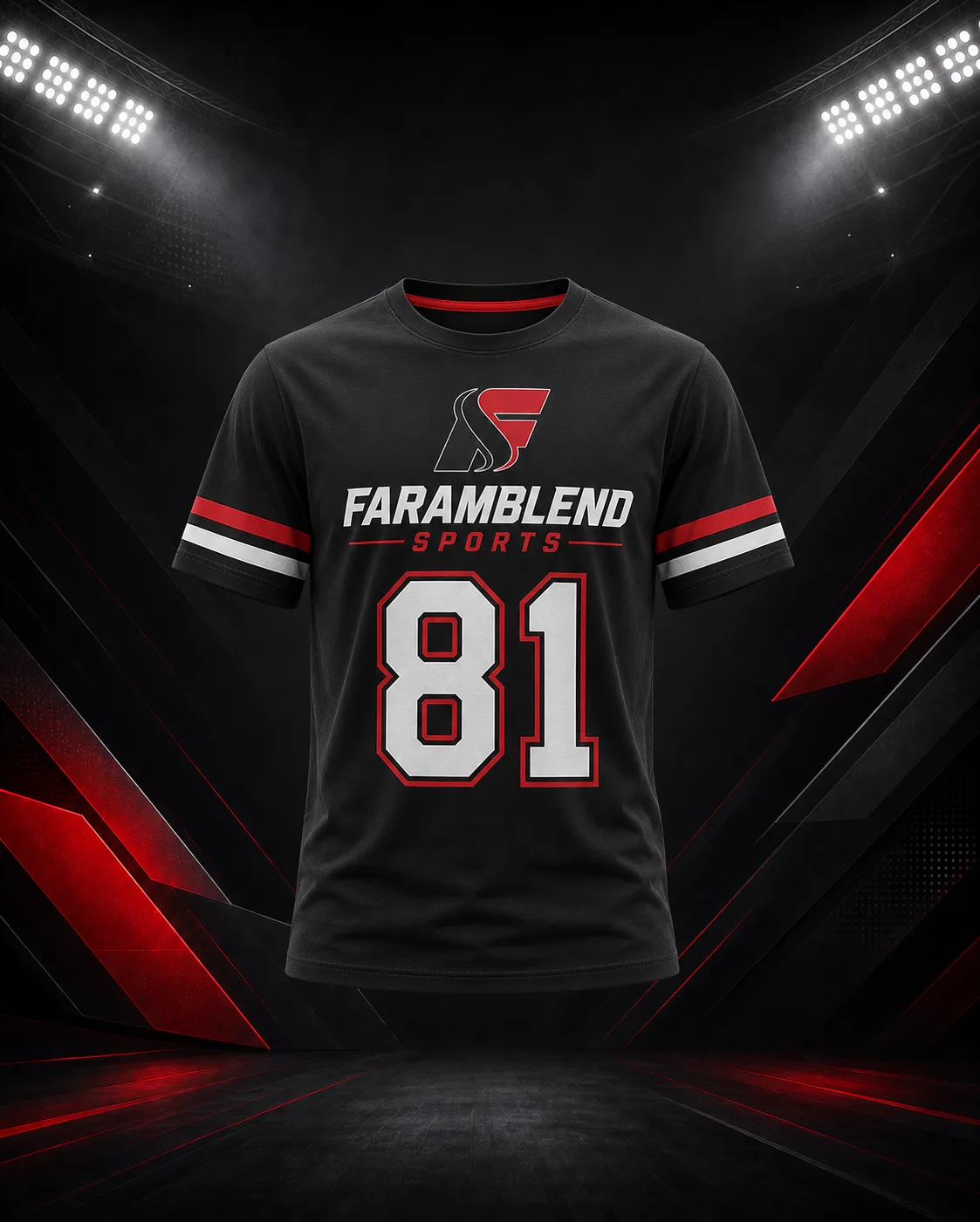 Fan T-Shirt Jersey — Custom Fan & Spirit Jerseys | Faramblend Sports