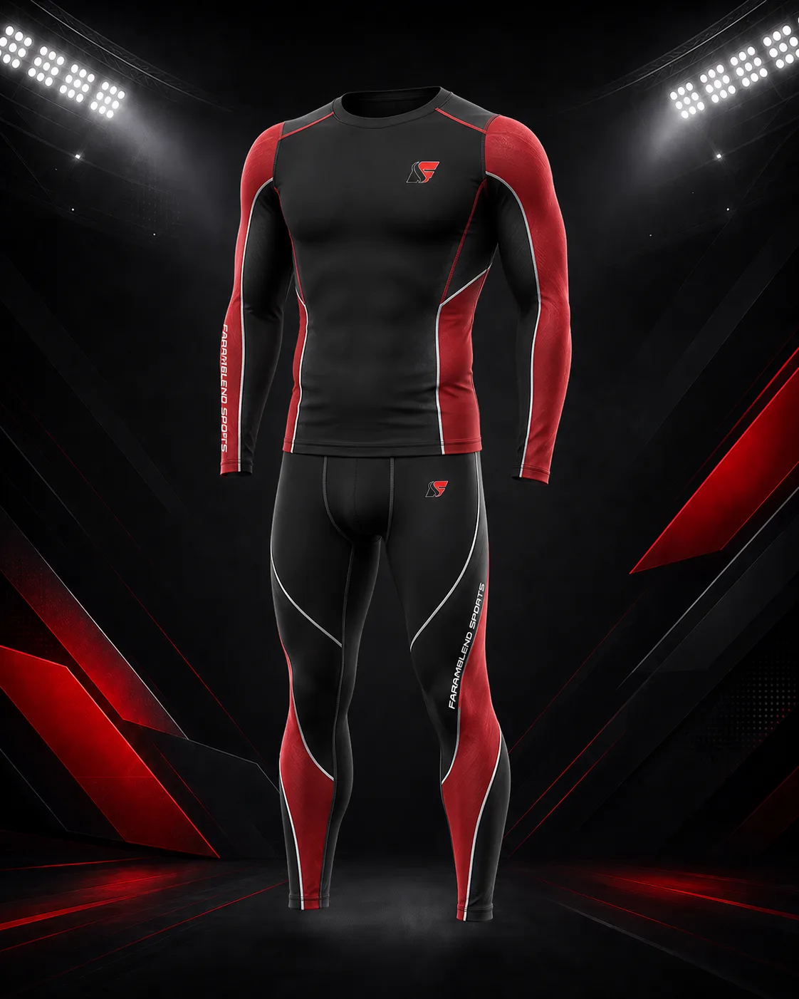 Cold-Weather Compression Base Layer Set — Custom Football Compression Wear | Faramblend Sports International