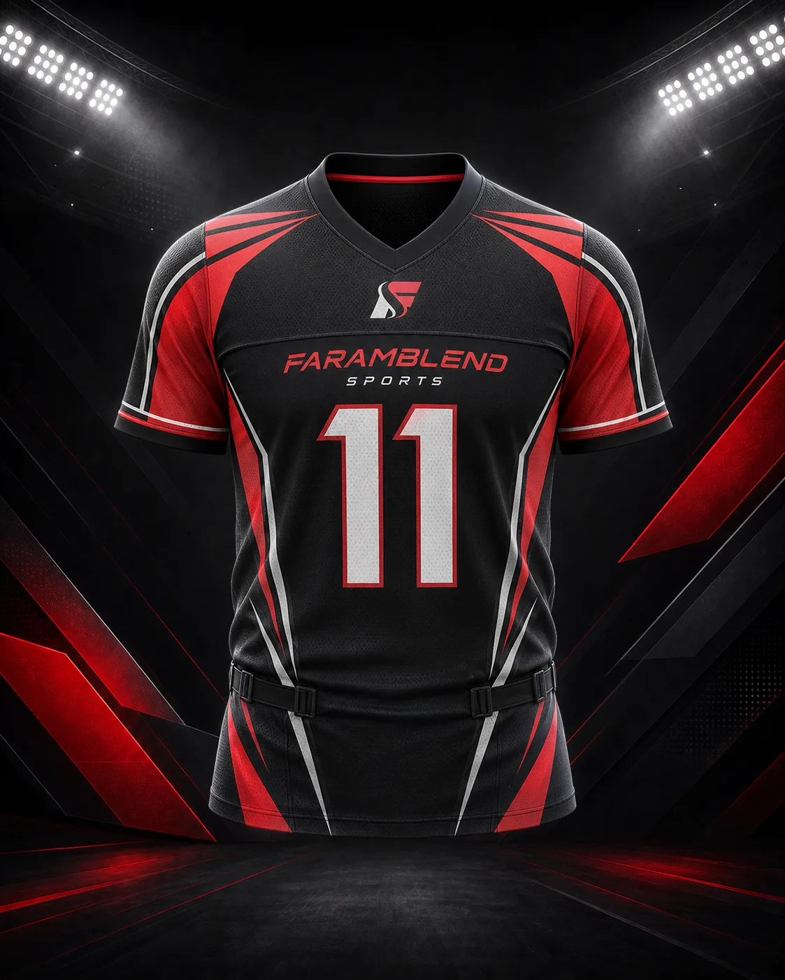 No-Pad Flag Football Jersey — Custom Flag Football Jerseys | Faramblend Sports
