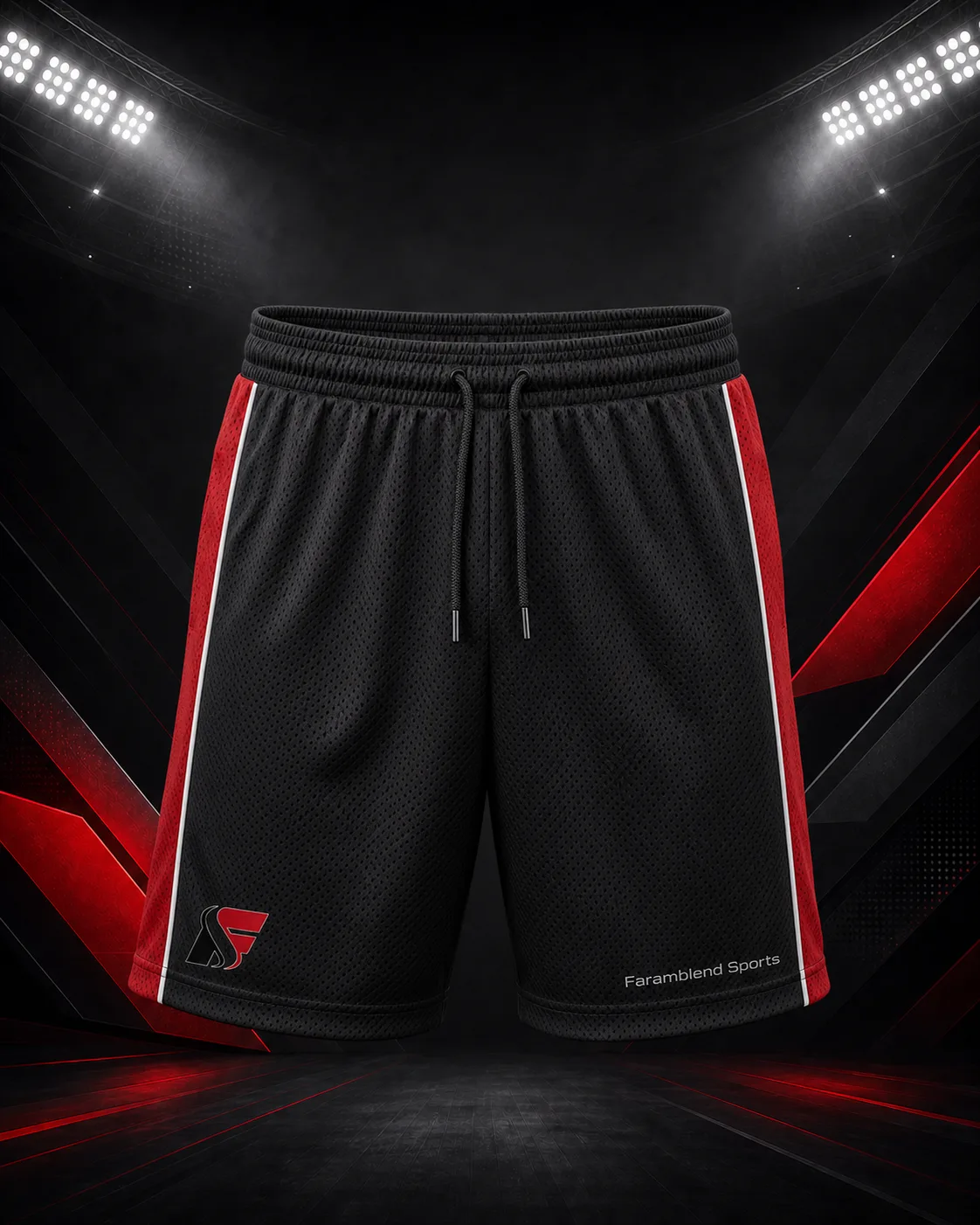 Lightweight Football Practice Shorts — Custom Football Shorts | Faramblend Sports