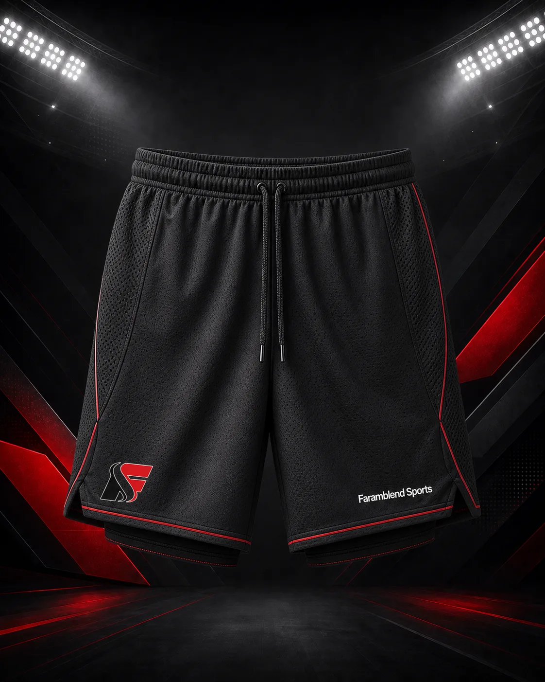 Mesh Football Training Shorts — Custom Football Shorts | Faramblend Sports