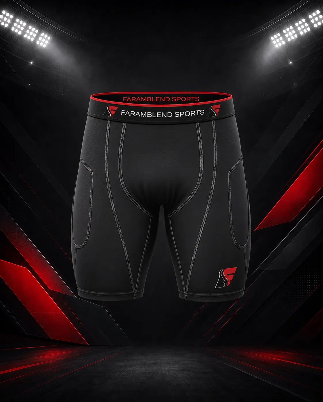 Compression-Only Girdle (No Pads) — Custom Football Girdles | Faramblend Sports International