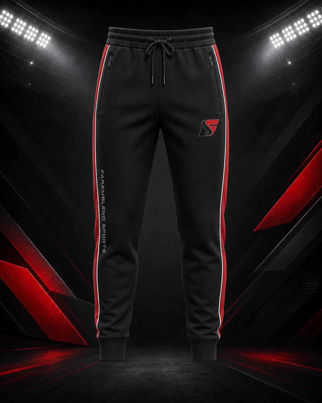 Tapered Fleece Joggers — Custom Joggers & Sweatpants | Faramblend Sports