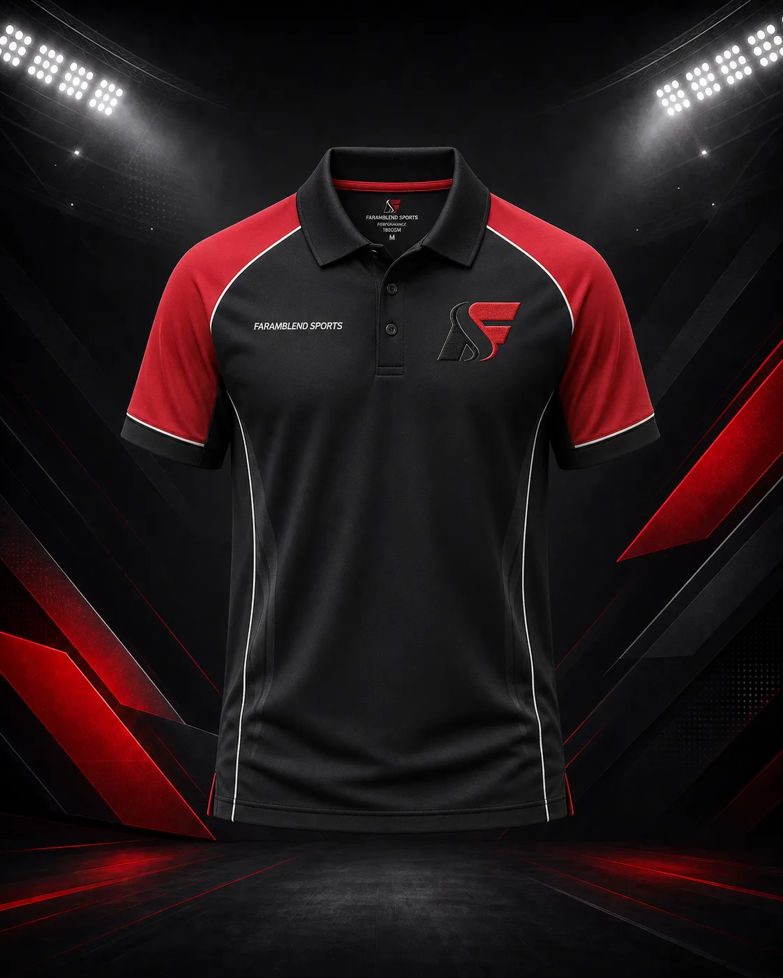 Performance Poly Polo — Custom Polo Shirts | Faramblend Sports International