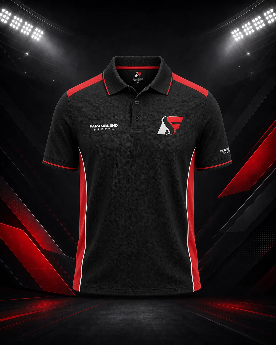 Short-Sleeve Team Polo — Custom Polo Shirts | Faramblend Sports
