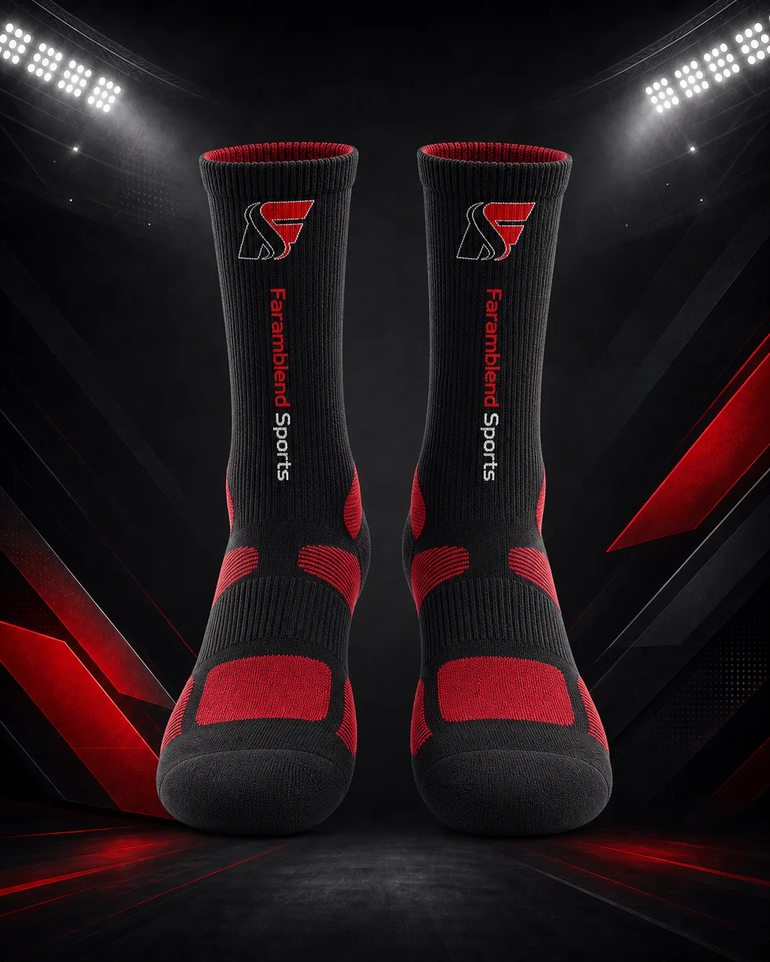 Crew Performance Socks — Custom Performance Socks | Faramblend Sports