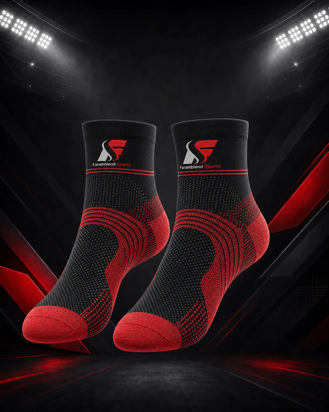 Ankle Compression Socks — Custom Performance Socks | Faramblend Sports International