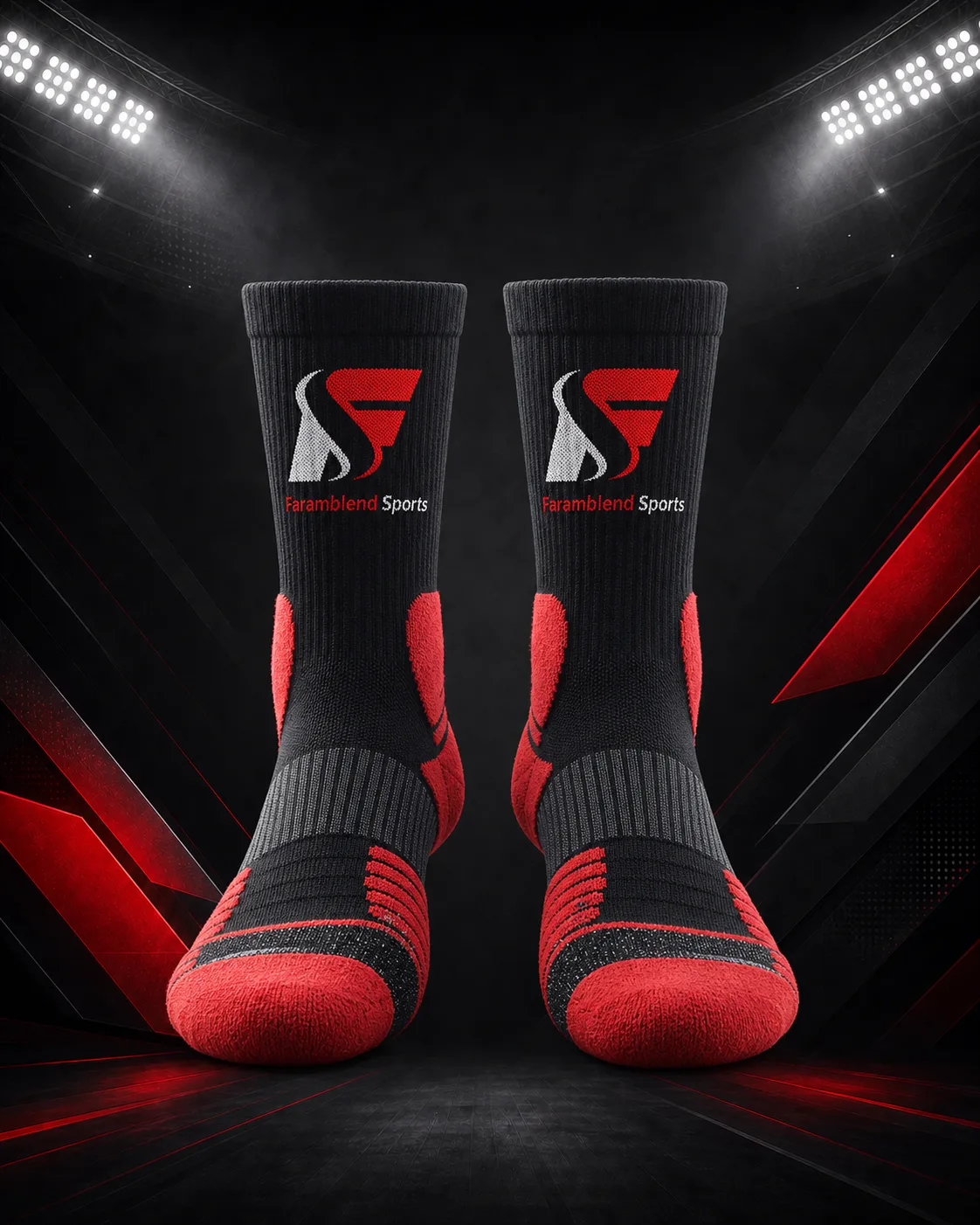 Cushioned Training Socks — Custom Performance Socks | Faramblend Sports