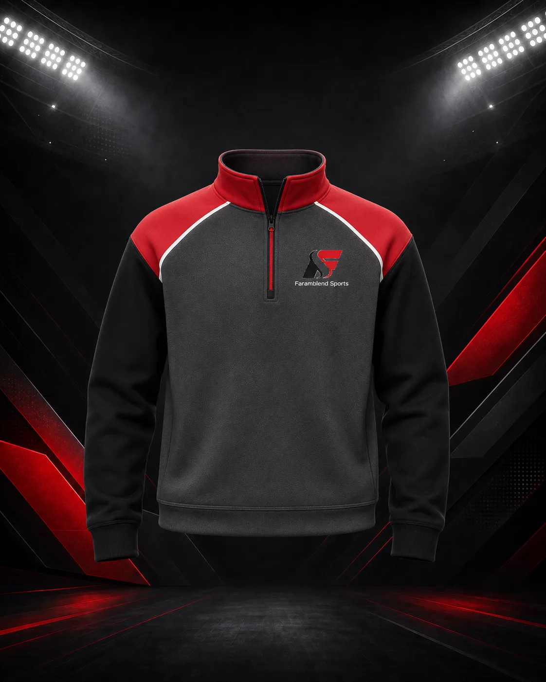 Youth Quarter-Zip — Custom Quarter-Zip Pullovers | Faramblend Sports