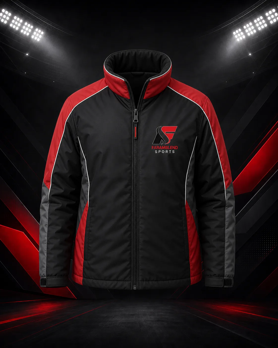 Youth Sideline Jacket — Custom Football Jackets & Warm-ups | Faramblend Sports International