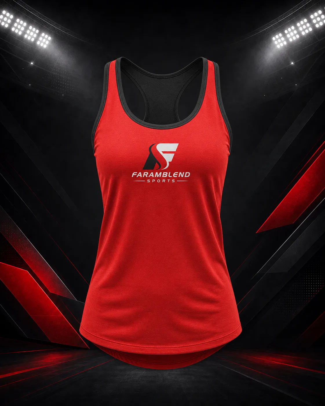 Racerback Training Tank — Custom Tank Tops | Faramblend Sports International