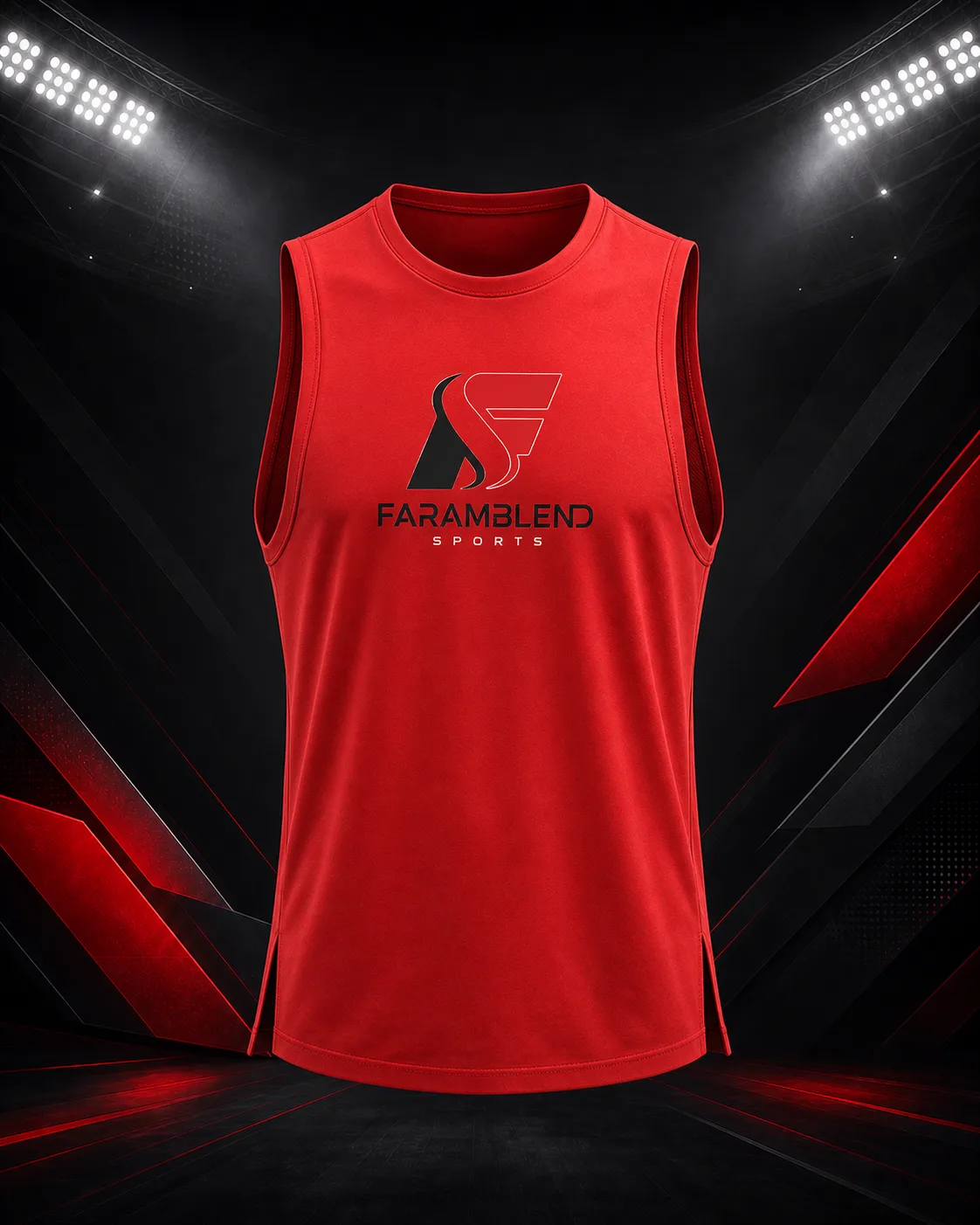 Muscle Tank with Side Slits — Custom Tank Tops | Faramblend Sports