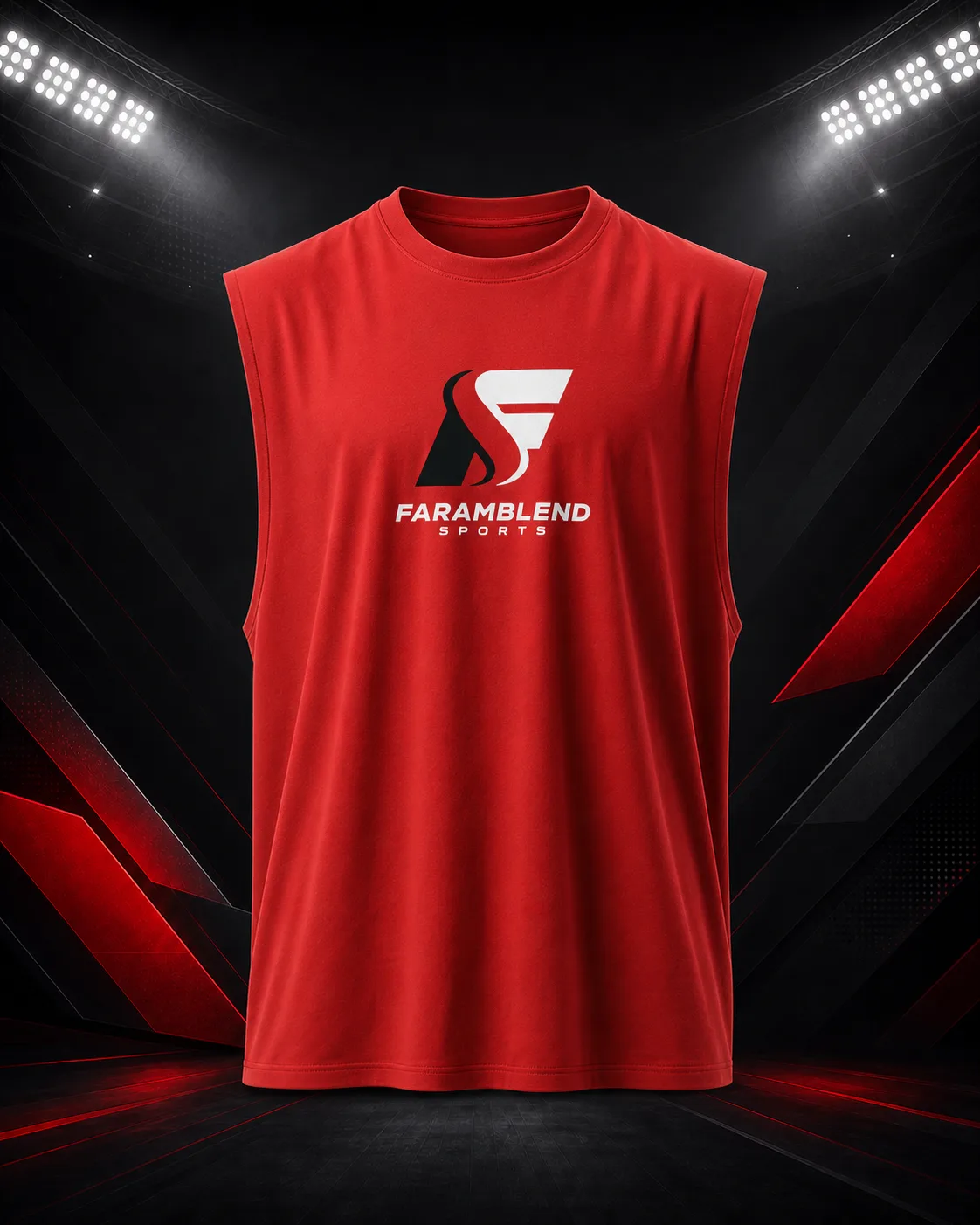 Oversized Drop-Shoulder Tank — Custom Tank Tops | Faramblend Sports
