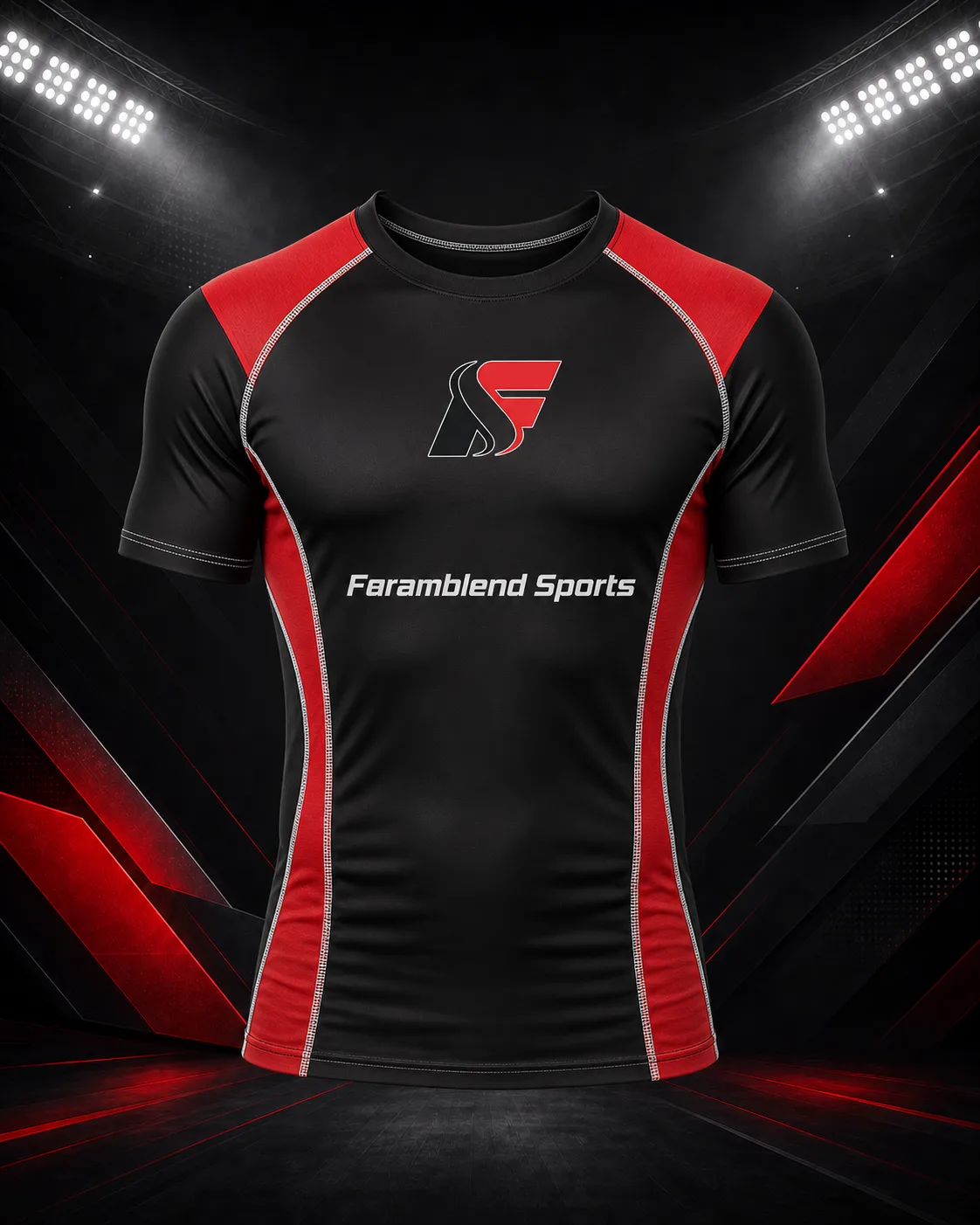 Short-Sleeve Mat Training Top — Custom Wrestling Training Wear | Faramblend Sports