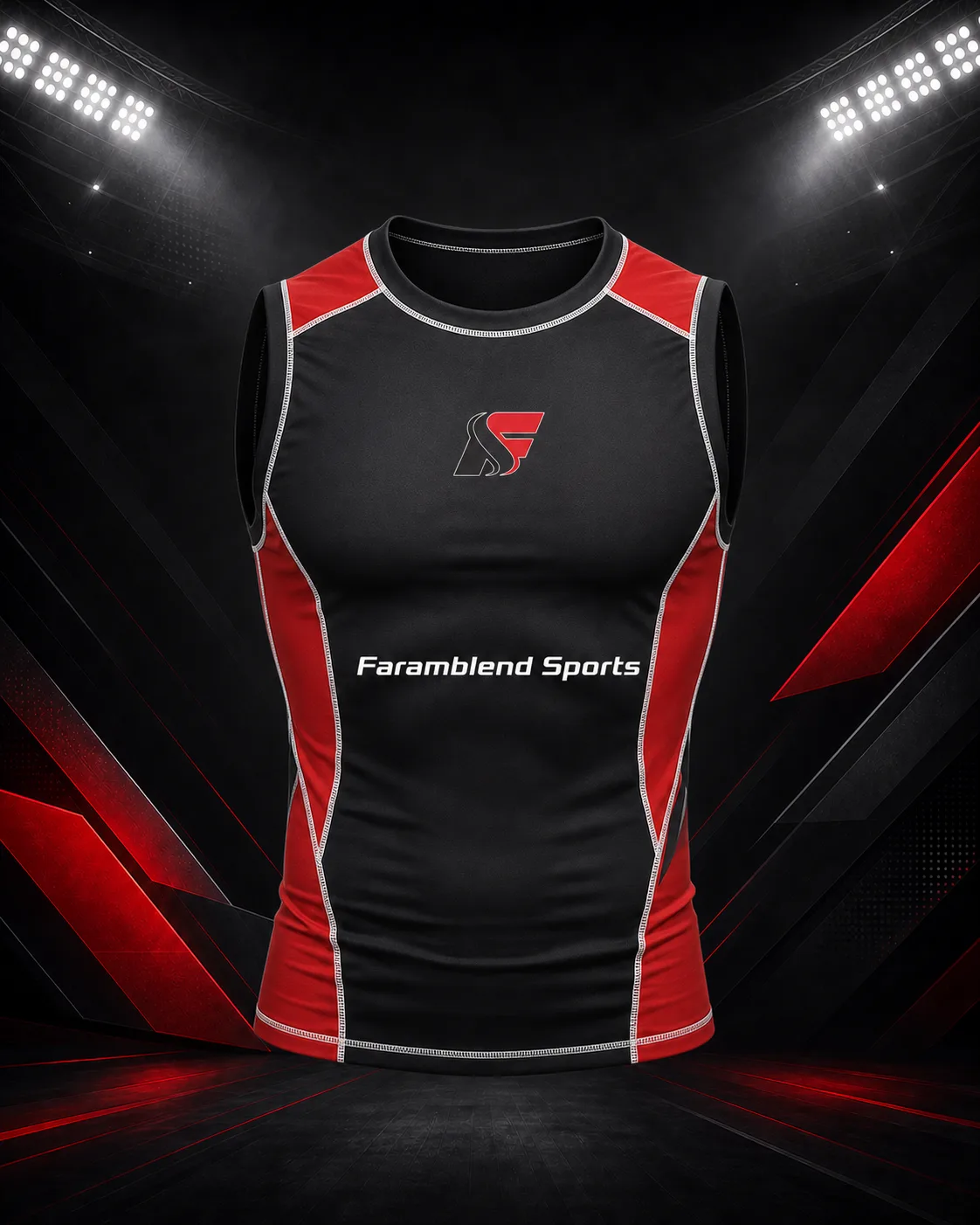 Sleeveless Wrestling Training Top — Custom Wrestling Training Wear | Faramblend Sports International