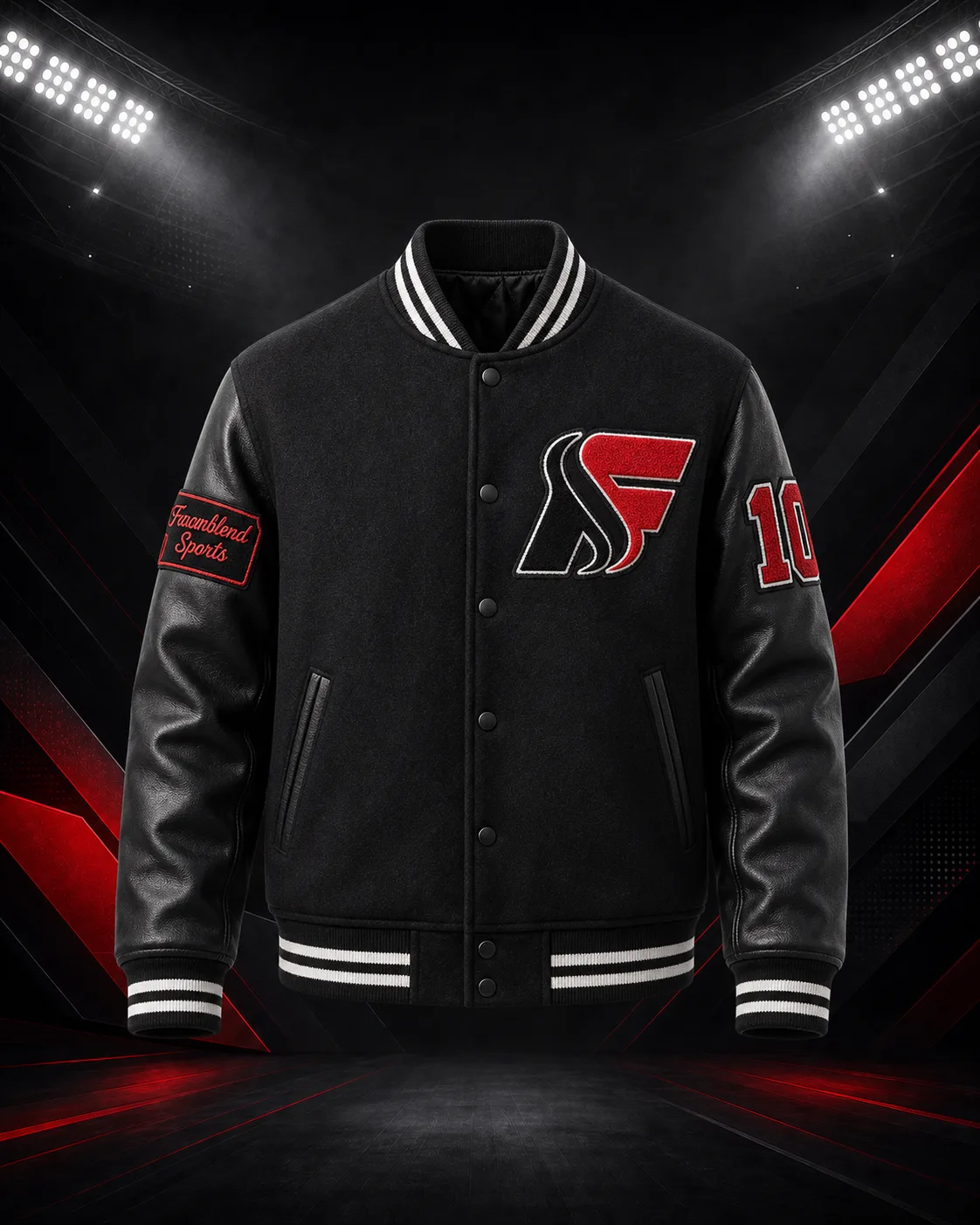 Wool-Body Letterman Jacket — Custom Varsity Jackets | Faramblend Sports