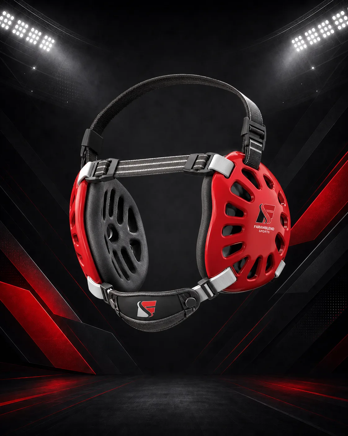 Ventilated Competition Headgear — Custom Wrestling Headgear | Faramblend Sports International