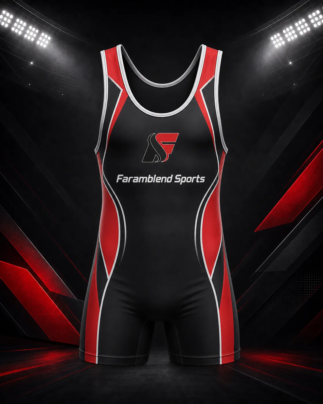 Tournament-Cut Lycra Singlet