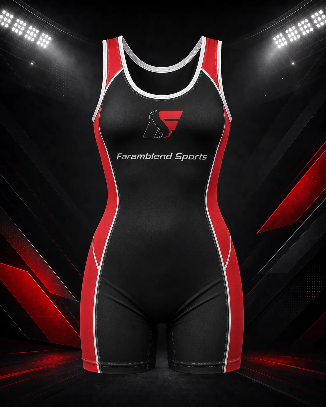 Women's Cut Wrestling Singlet