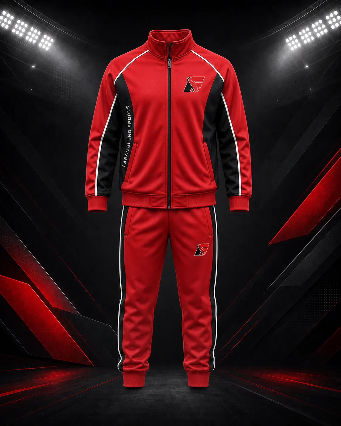 Youth Tournament Tracksuit — Custom Wrestling Tracksuits | Faramblend Sports