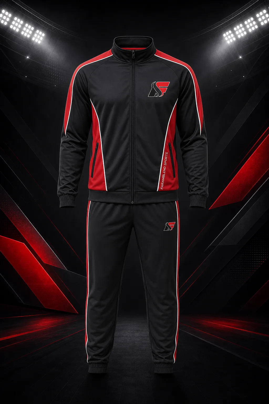 Lightweight Warm-Up Tracksuit — Custom Wrestling Tracksuits | Faramblend Sports