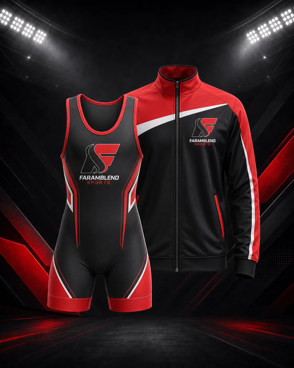 Youth Wrestling Uniform Set — Custom Wrestling Uniforms | Faramblend Sports