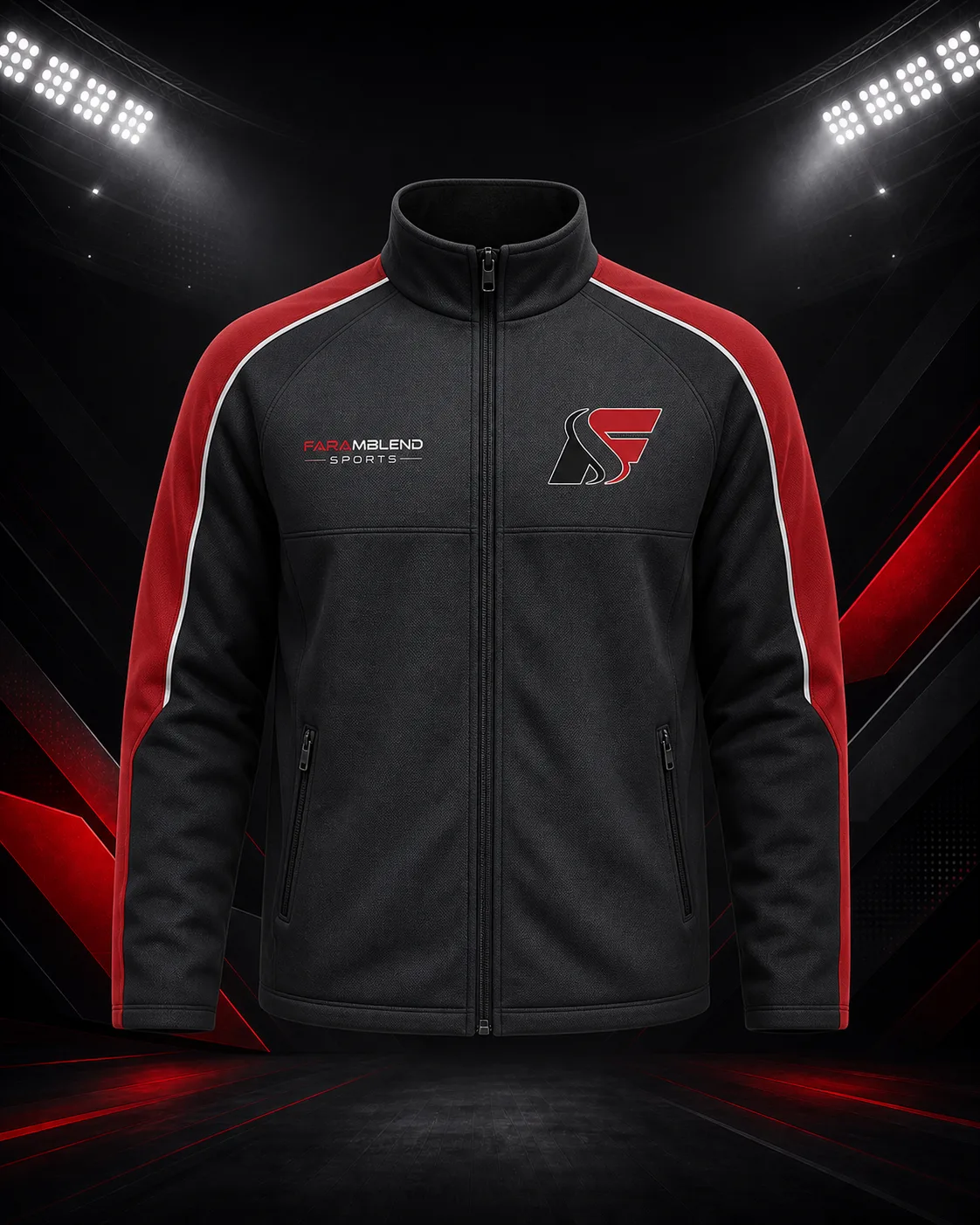 Full-Zip Fleece Dugout Jacket — Custom Baseball Jackets & Warm-ups | Faramblend Sports