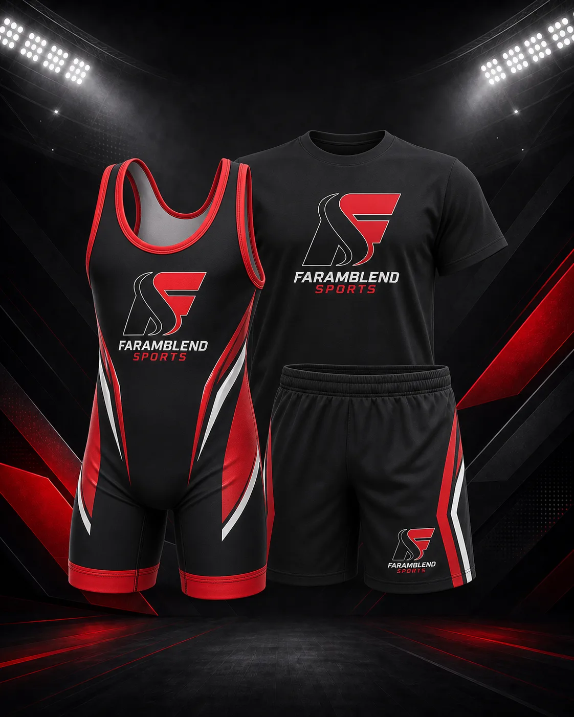 Youth Wrestling Starter Kit — Custom Youth Wrestling Wear | Faramblend Sports